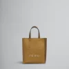 Tote Bags>Marni Museo Soft Mini Bag In Brown Colour-block Leather With Mending ANTIQUE ROSE/PALE PEACH