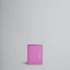 Wallets & Small Leather Goods>Marni Pink Leather Bifold Wallet With Mending CASSIS