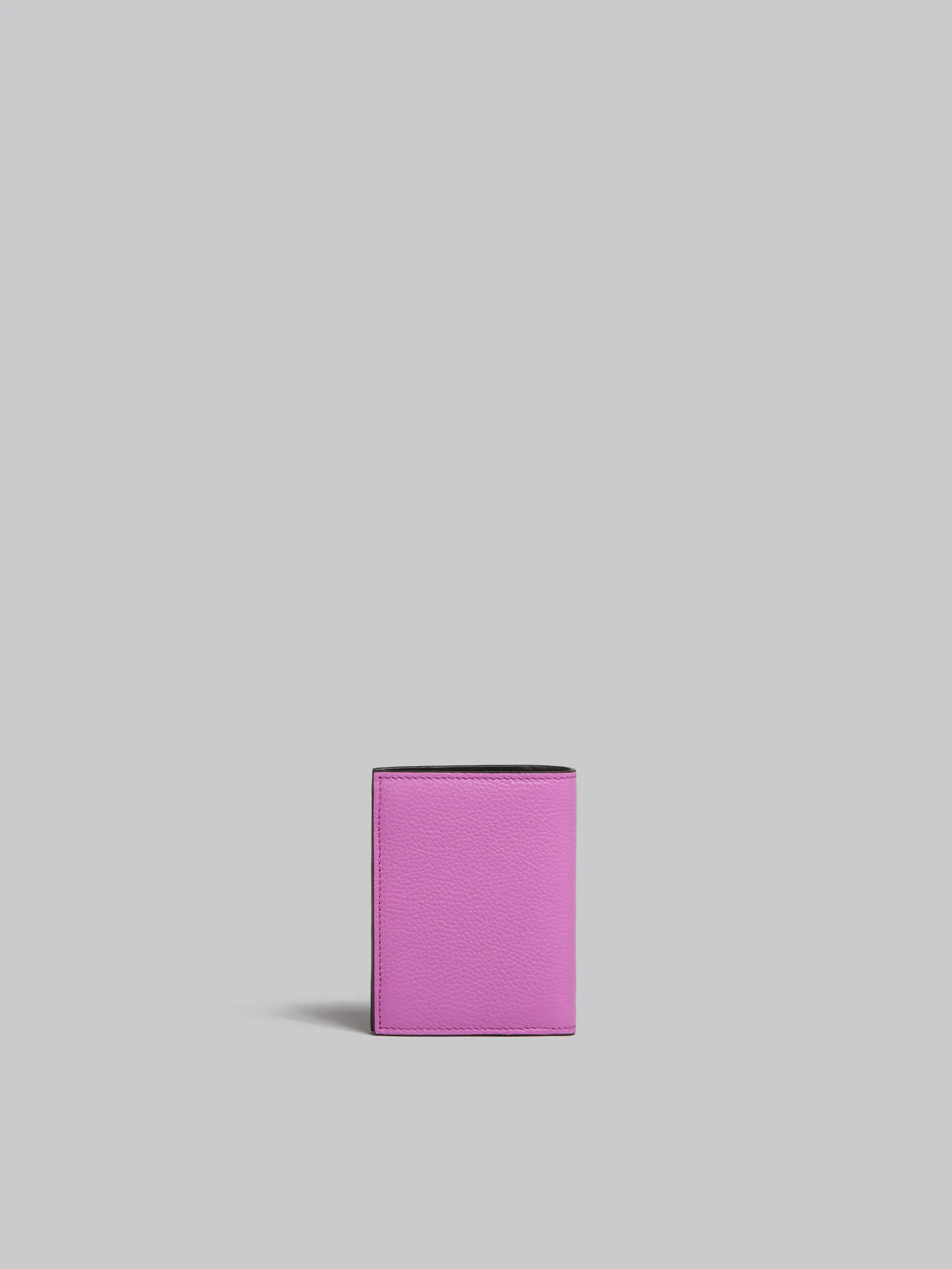 Wallets & Small Leather Goods>Marni Pink Leather Bifold Wallet With Mending CASSIS