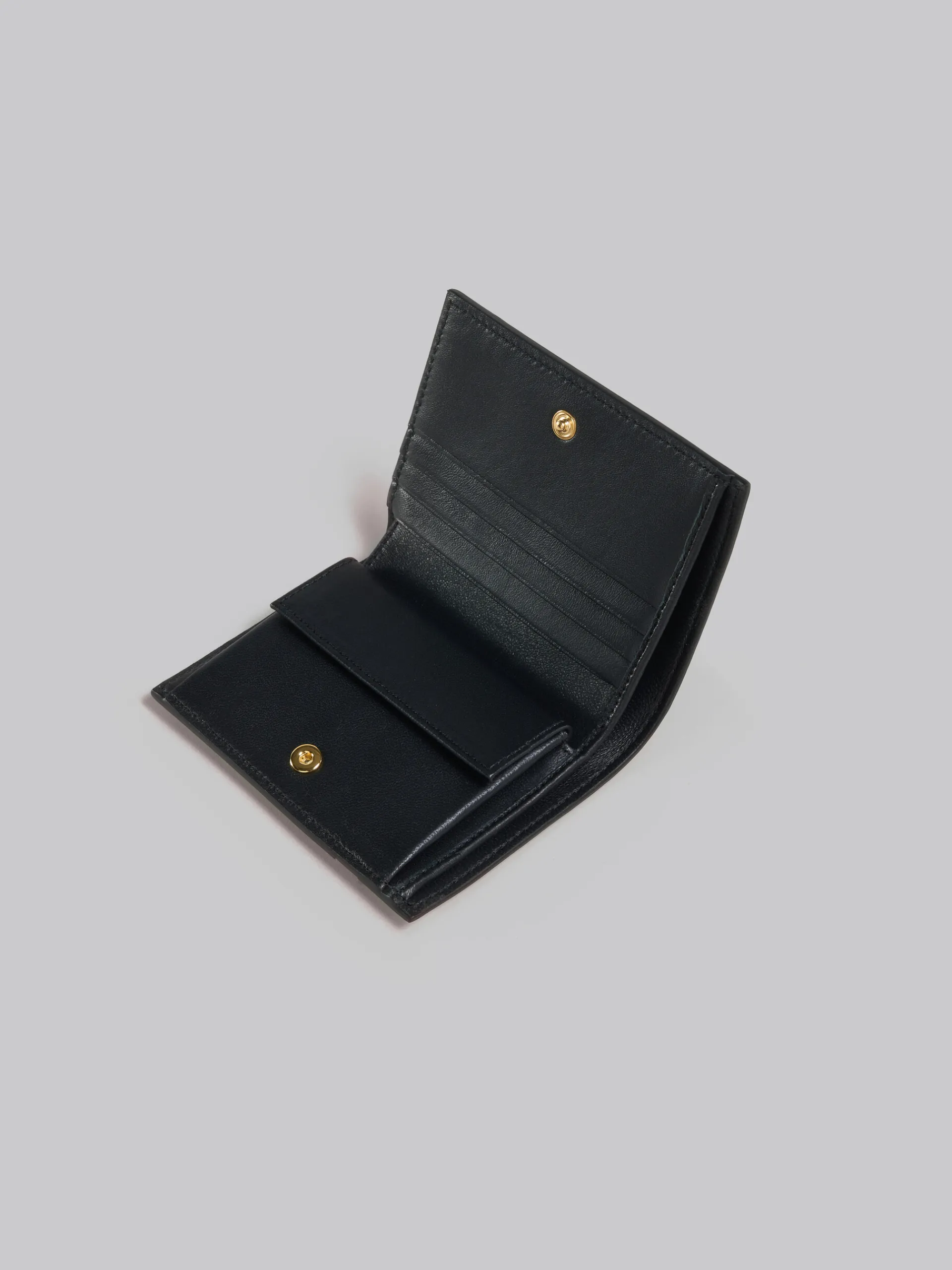 Wallets & Small Leather Goods>Marni Pink Leather Bifold Wallet With Mending CASSIS