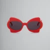 Sunglasses | Sunglasses>Marni Monumental Gate Sunglasses RED