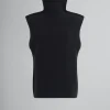Knitwear>Marni Ribbed Wool Vest BLACK