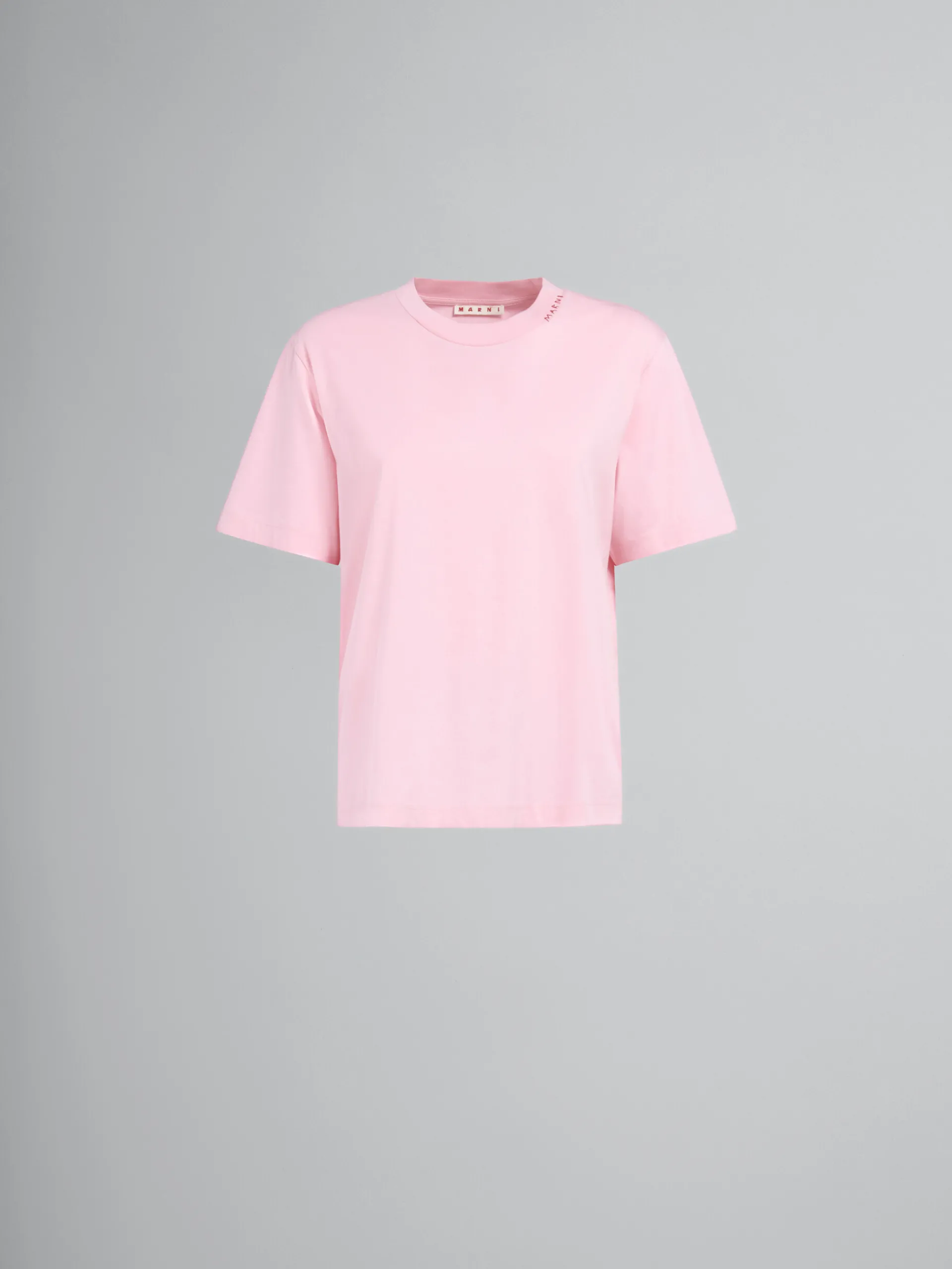 Tops & T-Shirts>Marni Set Of 3 Multicolour Organic Cotton T-shirts PINKGUMMY