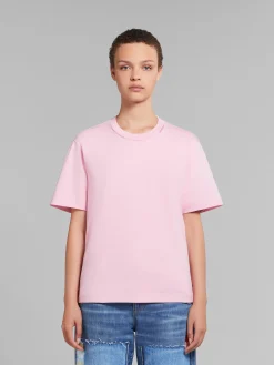 Tops & T-Shirts>Marni Set Of 3 Multicolour Organic Cotton T-shirts PINKGUMMY