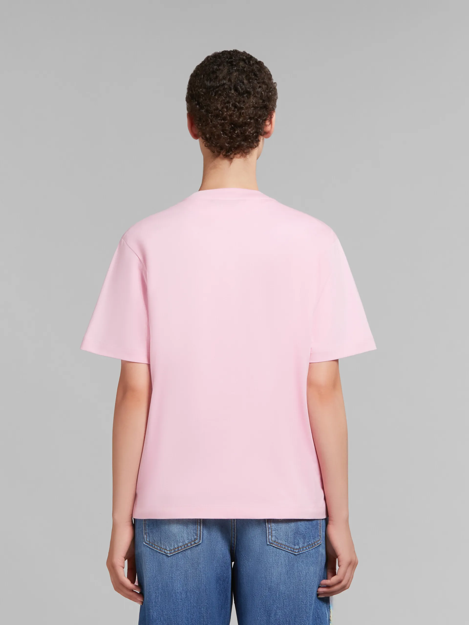 Tops & T-Shirts>Marni Set Of 3 Multicolour Organic Cotton T-shirts PINKGUMMY