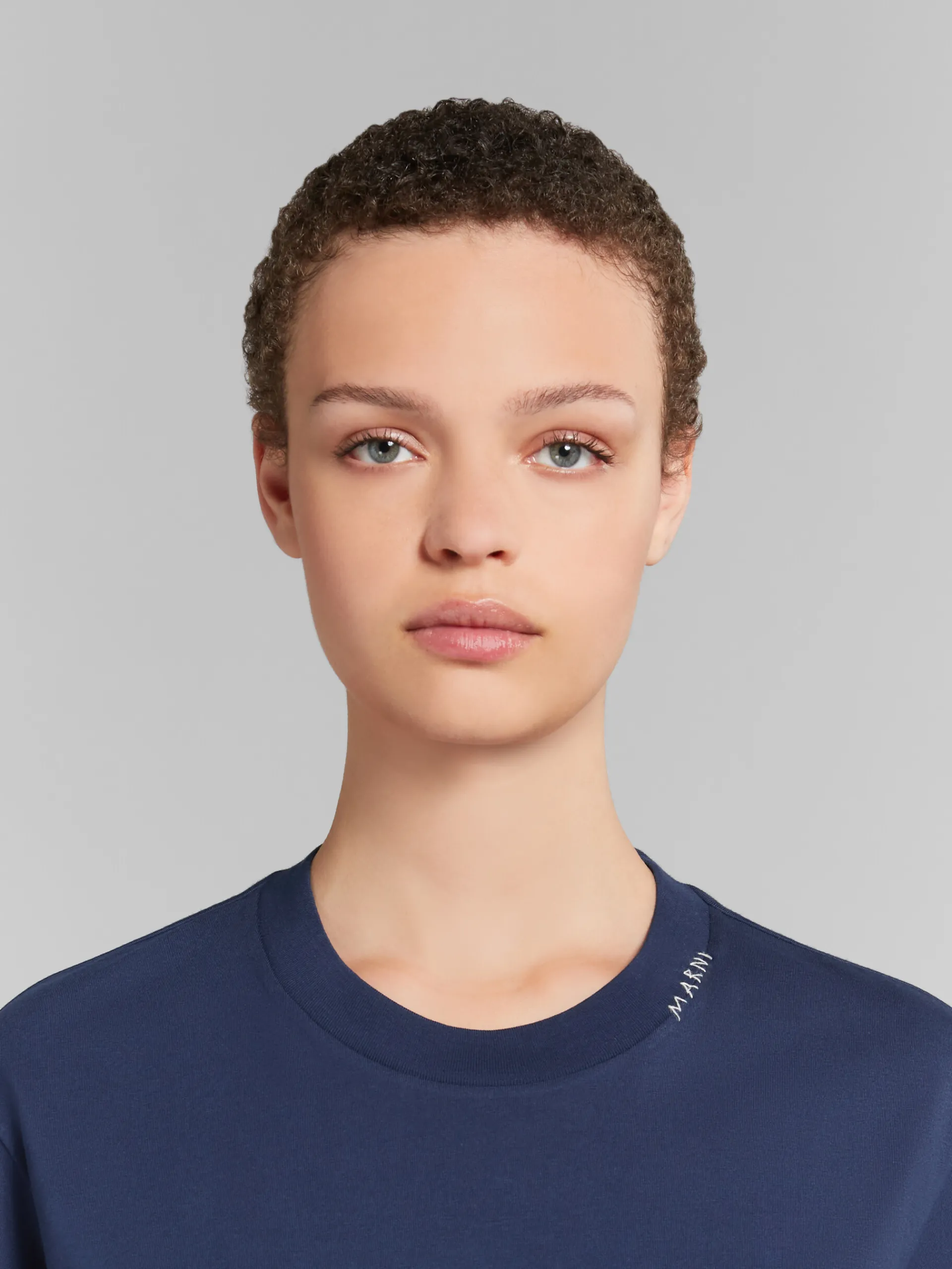 Tops & T-Shirts>Marni Set Of 3 Multicolour Organic Cotton T-shirts PINKGUMMY