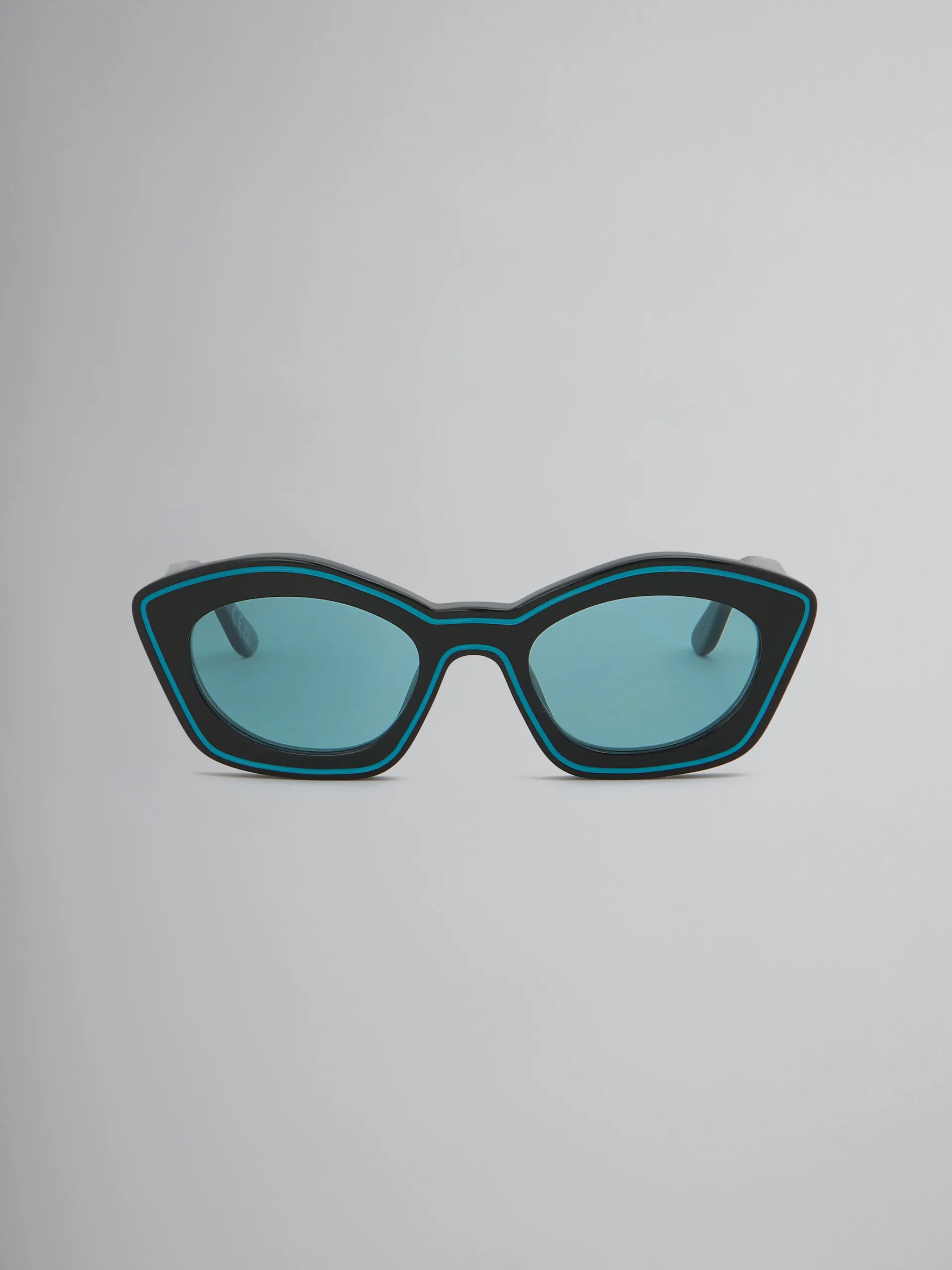 Sunglasses | Sunglasses>Marni Teal Kea Island Sunglasses BLUE