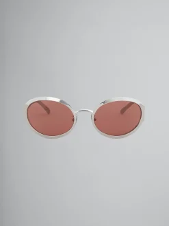 Sunglasses | Sunglasses>Marni To-Sua Sunglasses SILVER
