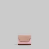 Wallets & Small Leather Goods>Marni Trifold Wallet In Antique Pink, Pink And Brown Saffiano Leather ARABESQUE/TALC/BLUMARINE