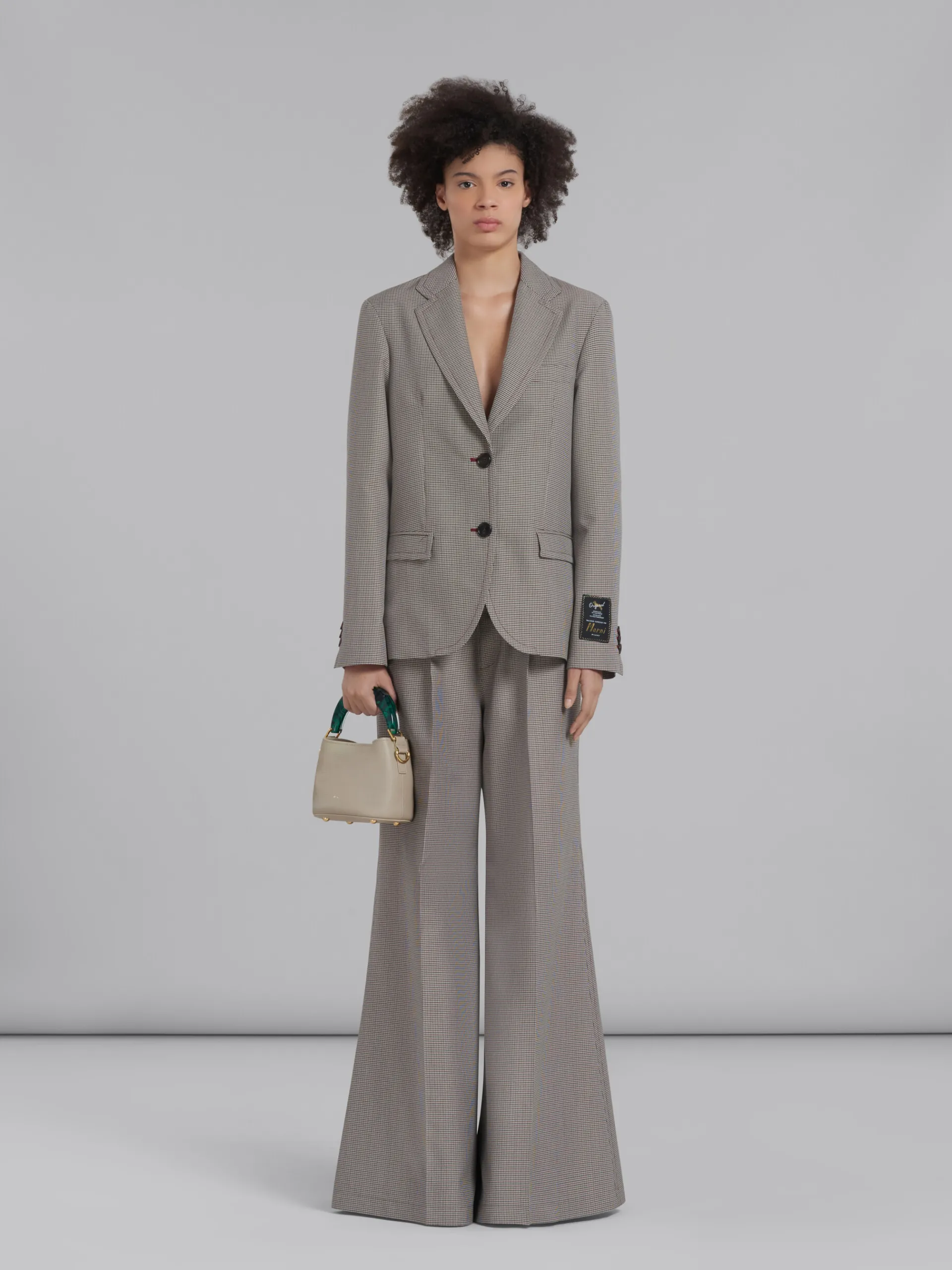 Shoulder Bags | Handbags>Marni Venice Mini Bucket Bag In Light Brown Leather LIGHTCAMEL/SPHERICALGREEN