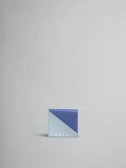 Wallets & Small Leather Goods>Marni White And Black Tribeca Bifold Wallet PRUNE VIOLETT/ SODIUM