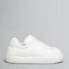 Sneakers>Marni White Leather BigFoot 2.0 Sneaker LILYWHITE