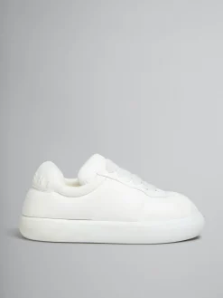Sneakers>Marni White Leather BigFoot 2.0 Sneaker LILYWHITE