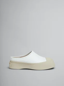 Sneakers | Pablo>Marni White Leather Pablo Sabot LILYWHITE