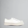 Sneakers | Pablo>Marni White Nappa Leather Pablo Lace-up Sneaker LILYWHITE