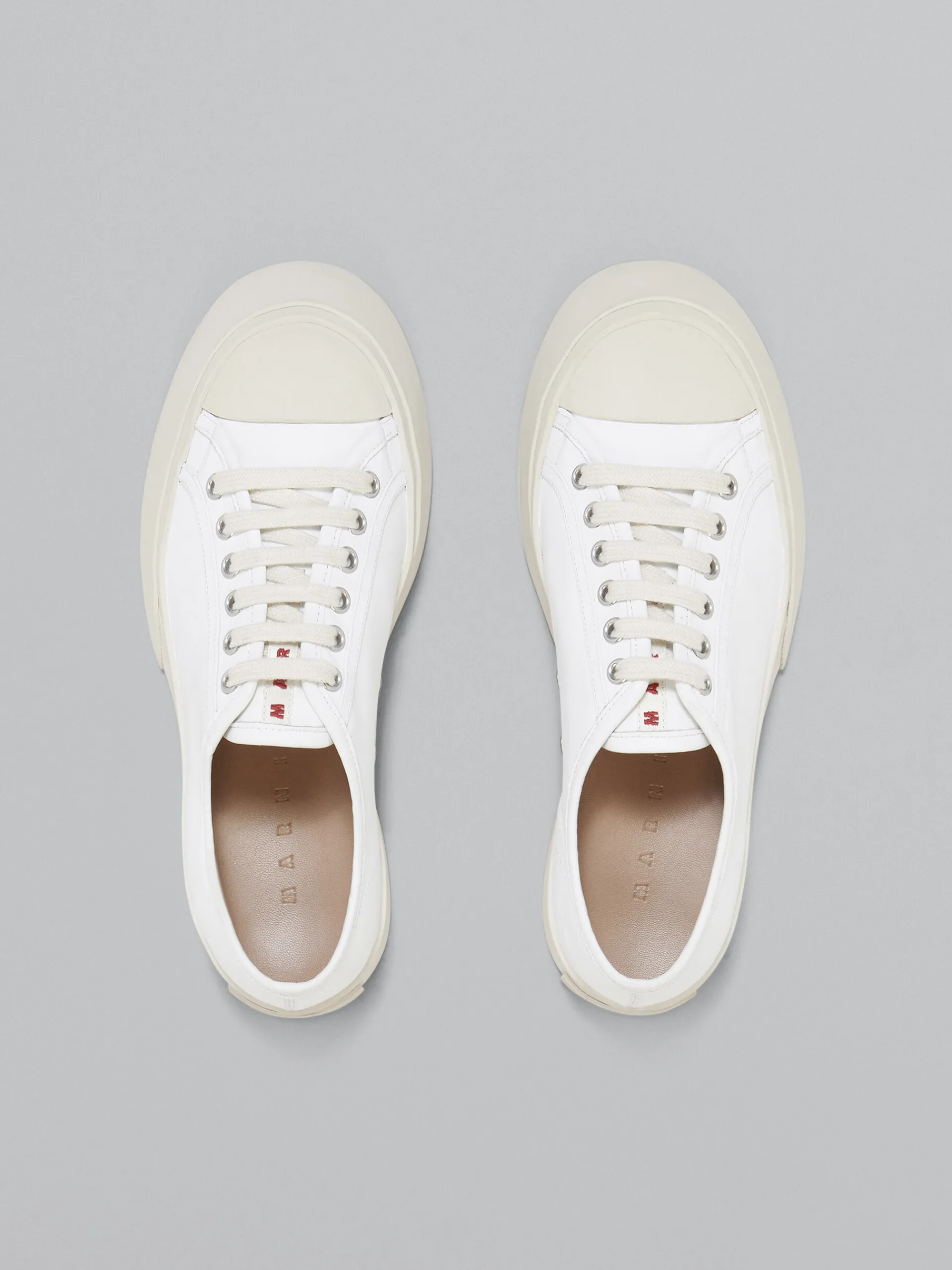 Sneakers | Pablo Sneakers>Marni White Nappa Leather Pablo Sneaker LILYWHITE