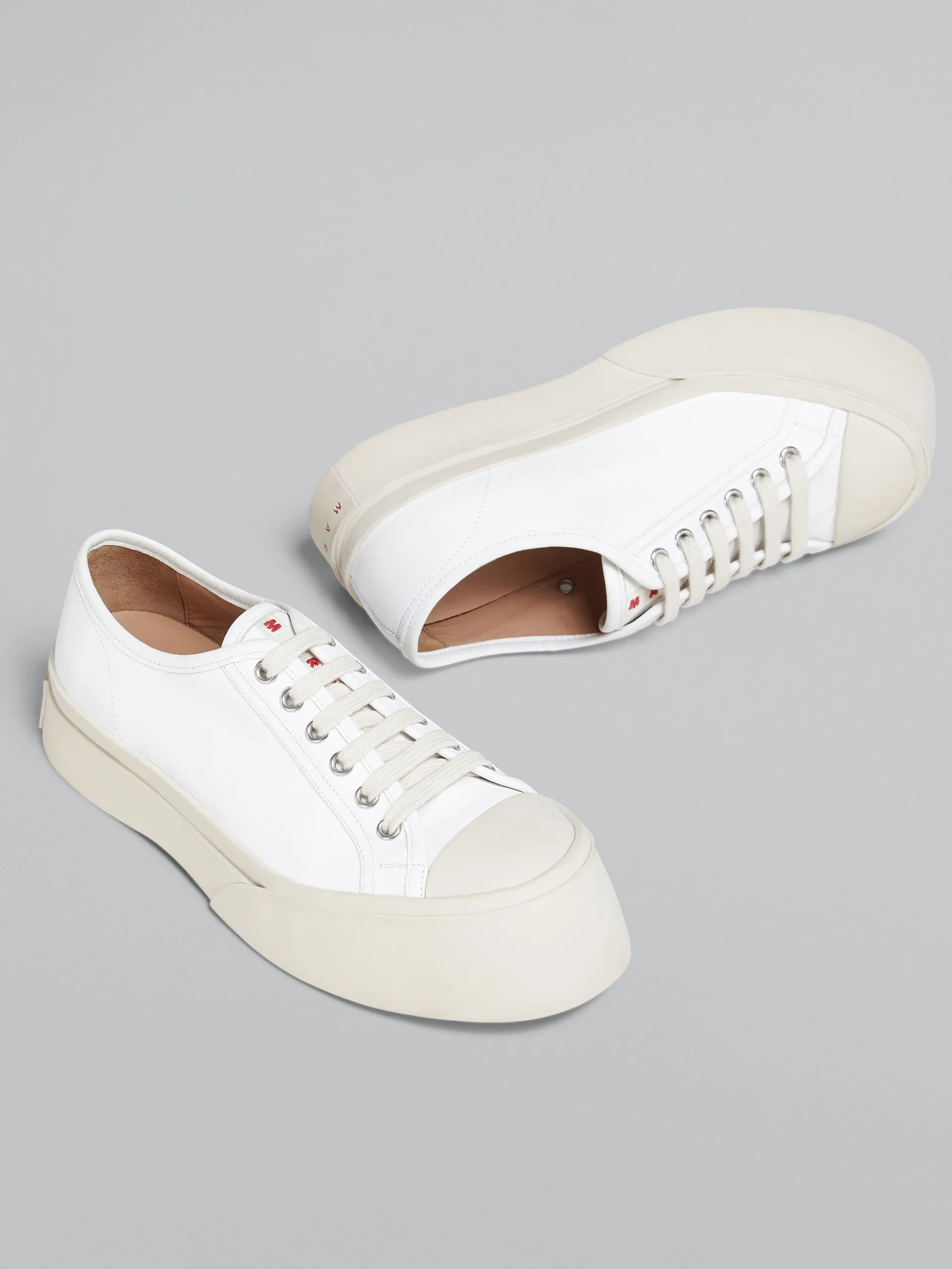 Sneakers | Pablo Sneakers>Marni White Nappa Leather Pablo Sneaker LILYWHITE