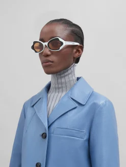 Sunglasses | Sunglasses>Marni Unlahand Sunglasses WHITE